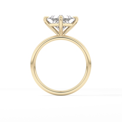 Princess Solitaire Lab Grown Diamond Engagement Ring