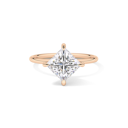 Princess Solitaire Lab Grown Diamond Engagement Ring