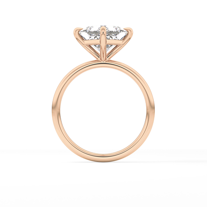 Princess Solitaire Lab Grown Diamond Engagement Ring