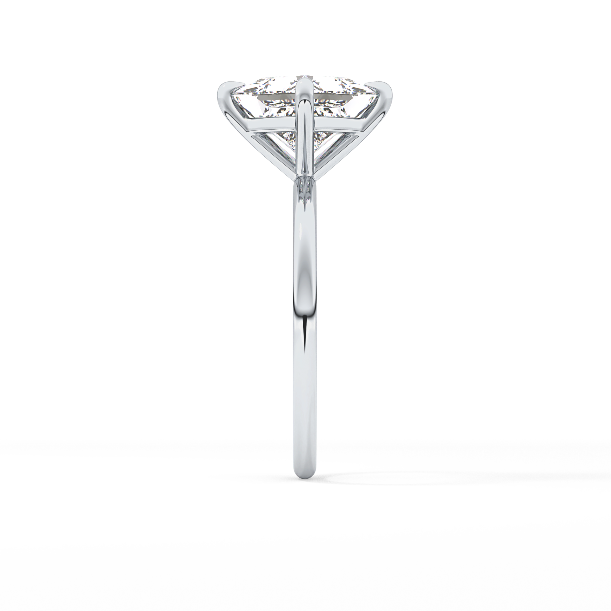 Princess Solitaire Lab Grown Diamond Engagement Ring