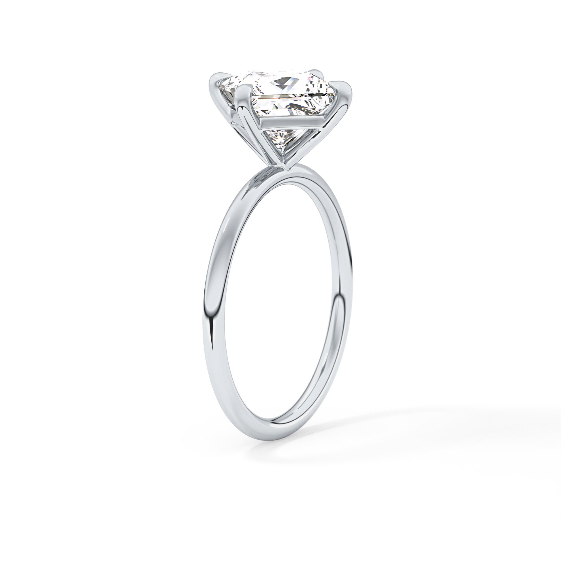 Princess Solitaire Lab Grown Diamond Engagement Ring