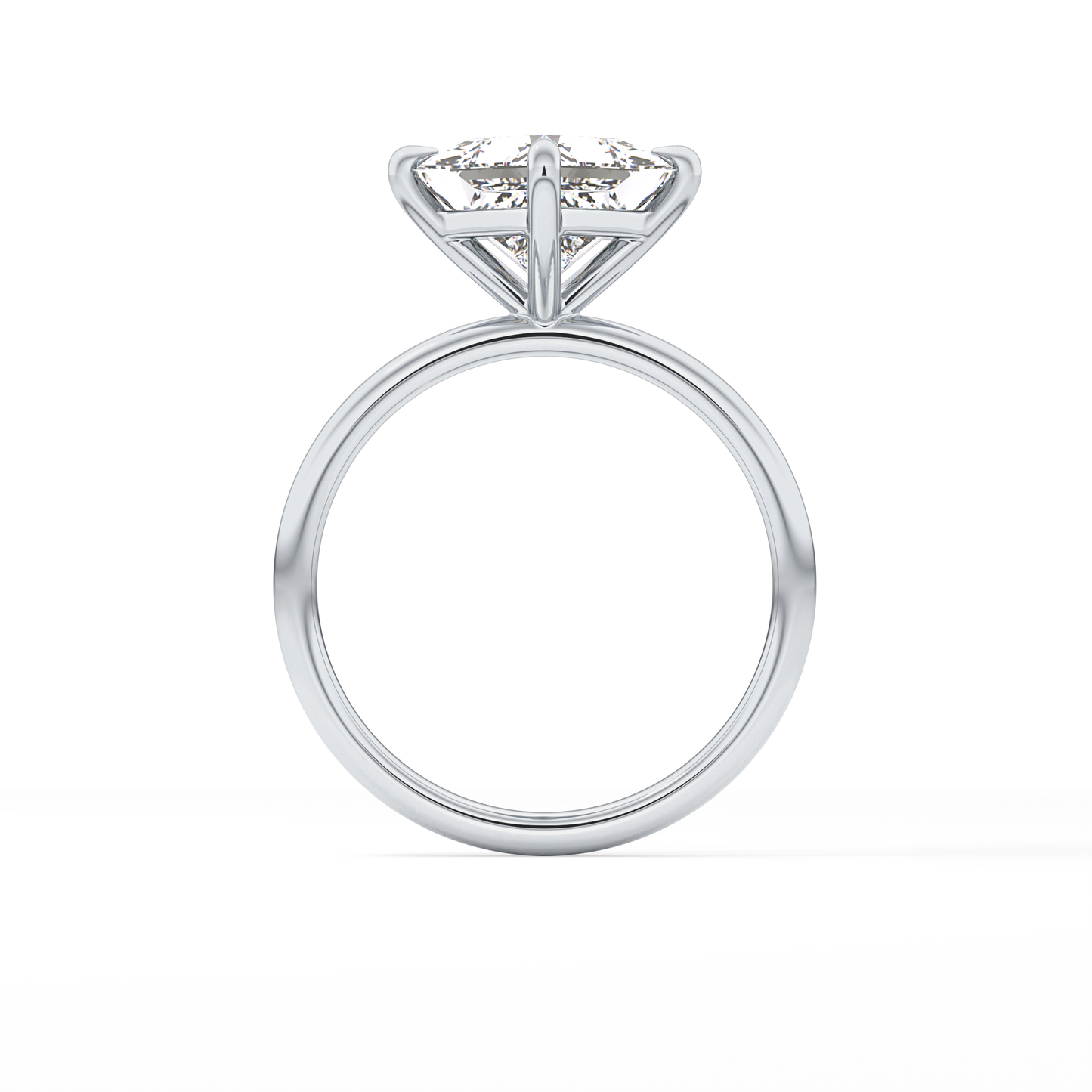 Princess Solitaire Lab Grown Diamond Engagement Ring