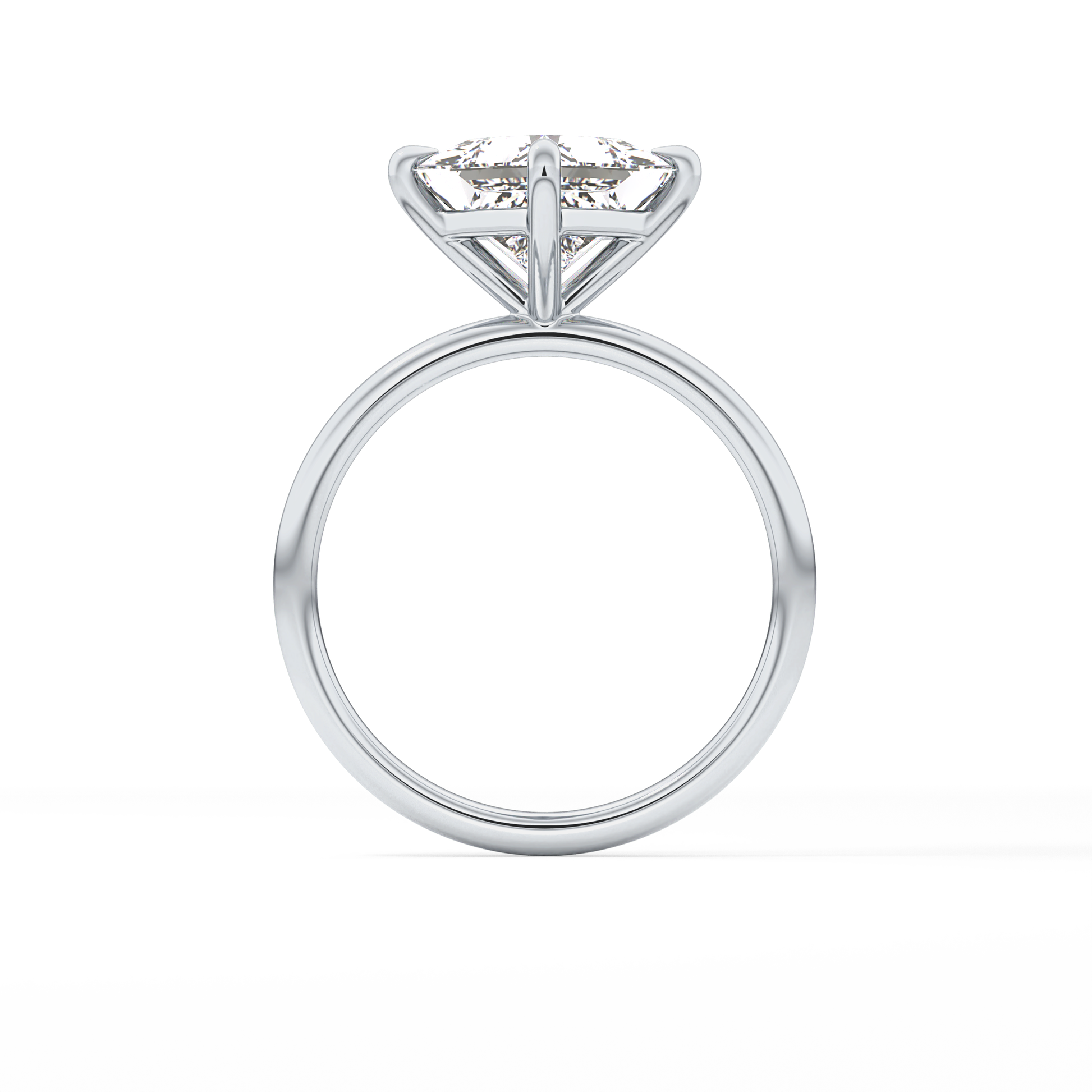 Princess Solitaire Lab Grown Diamond Engagement Ring
