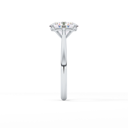 Oval Solitaire Lab Grown Diamond Engagement Ring