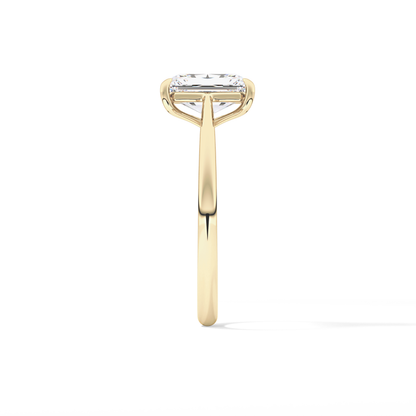Radiant Solitaire Lab Grown Diamond Engagement Ring