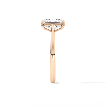 Radiant Solitaire Lab Grown Diamond Engagement Ring