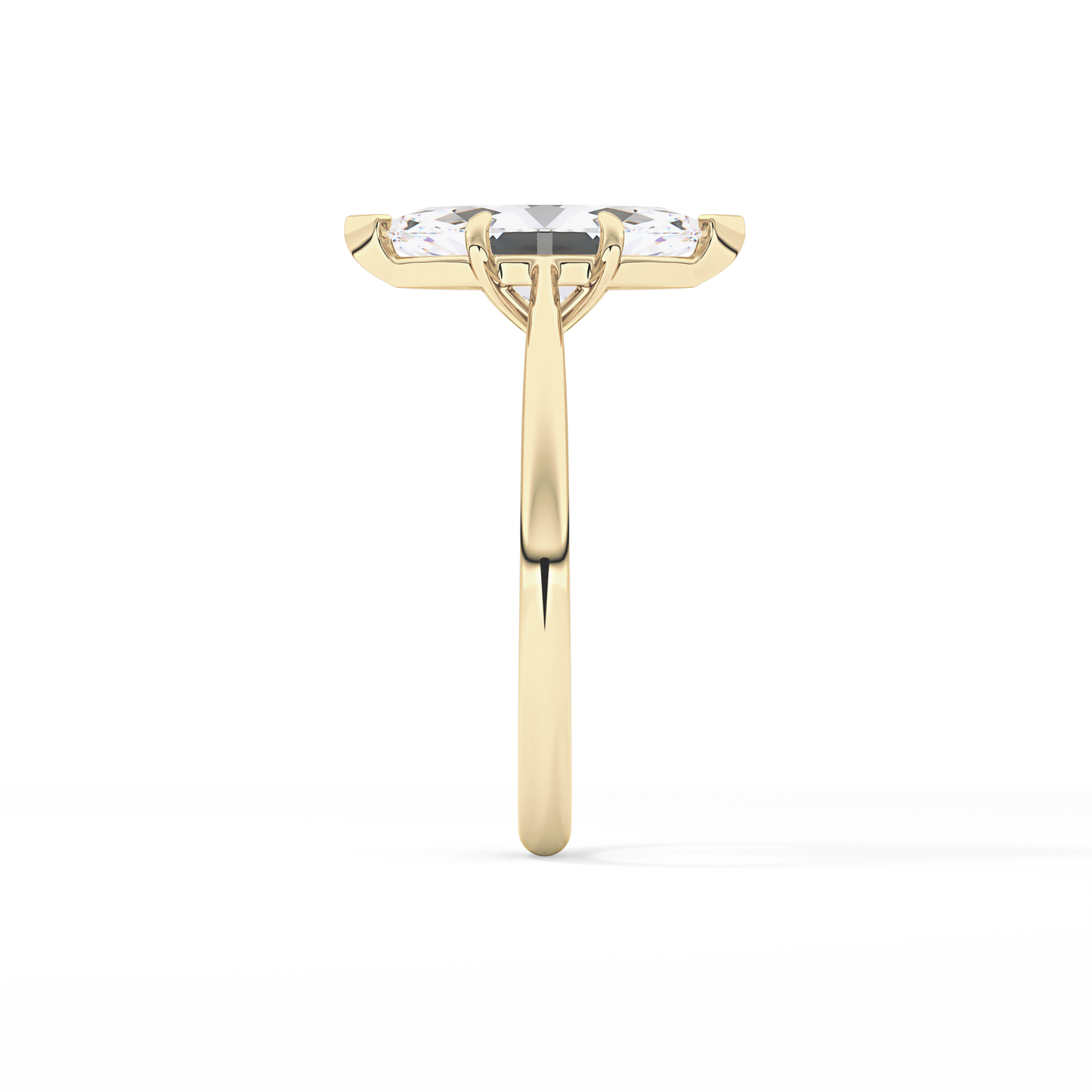 Marquise Solitaire Lab Grown Diamond Engagement Ring