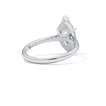 Marquise Solitaire Lab Grown Diamond Engagement Ring