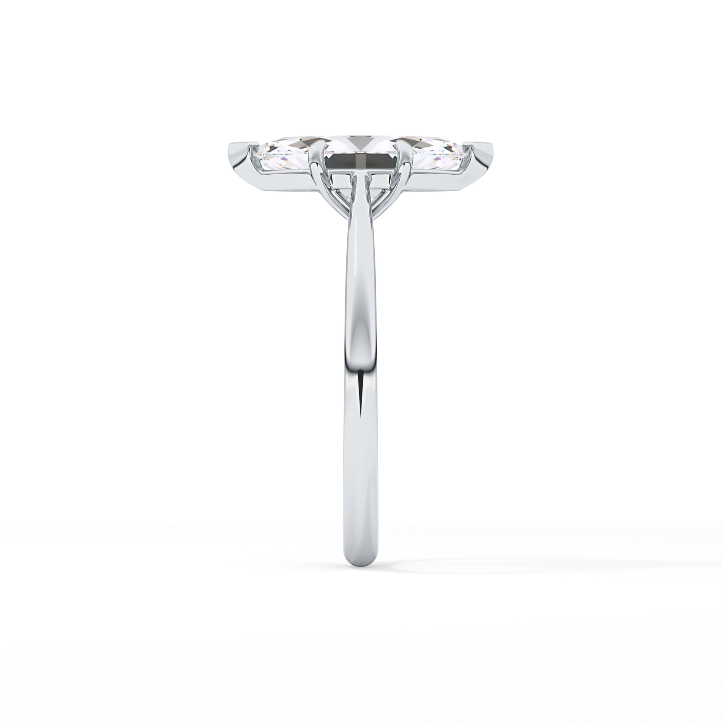 Marquise Solitaire Lab Grown Diamond Engagement Ring