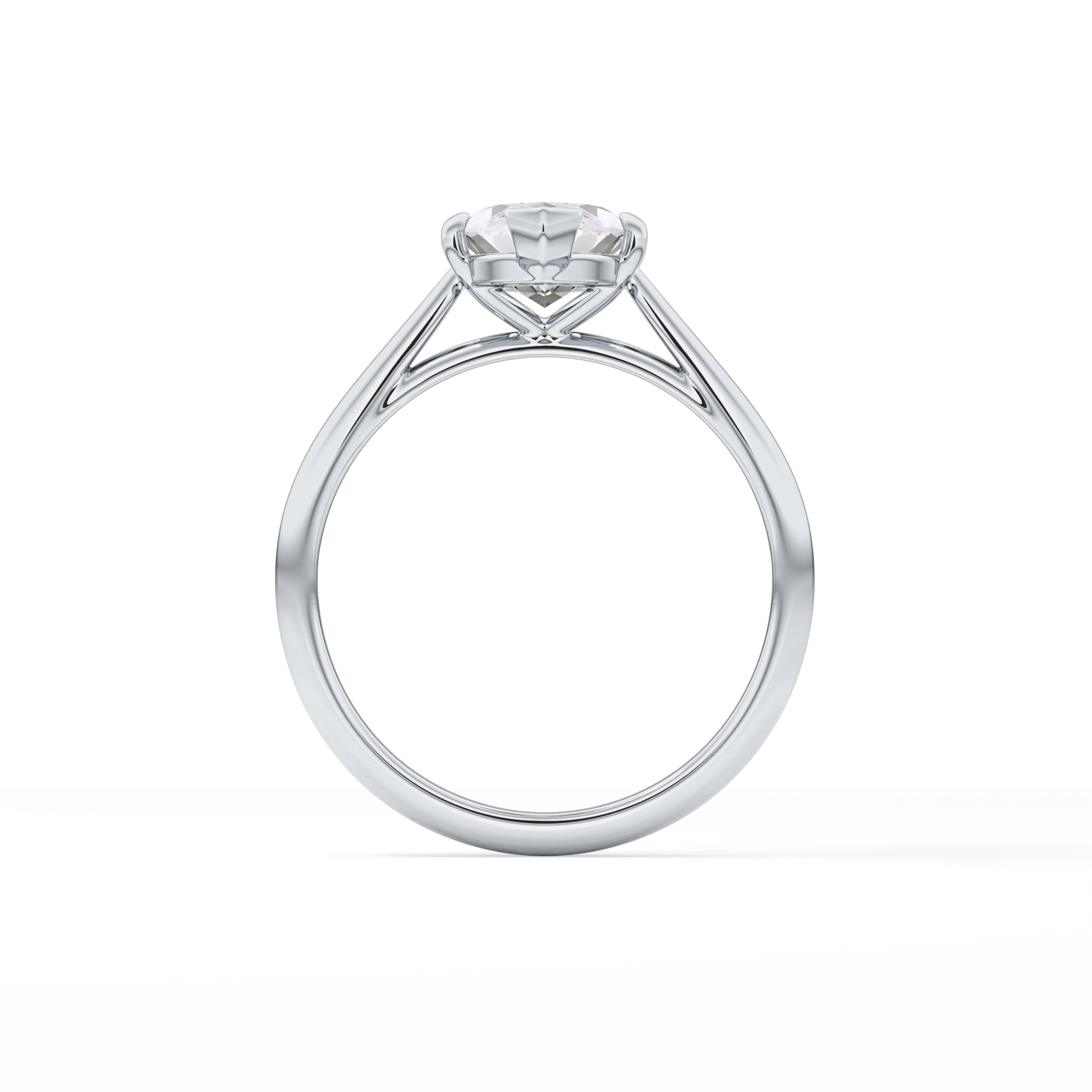 Marquise Solitaire Lab Grown Diamond Engagement Ring
