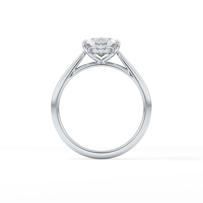 Marquise Solitaire Lab Grown Diamond Engagement Ring