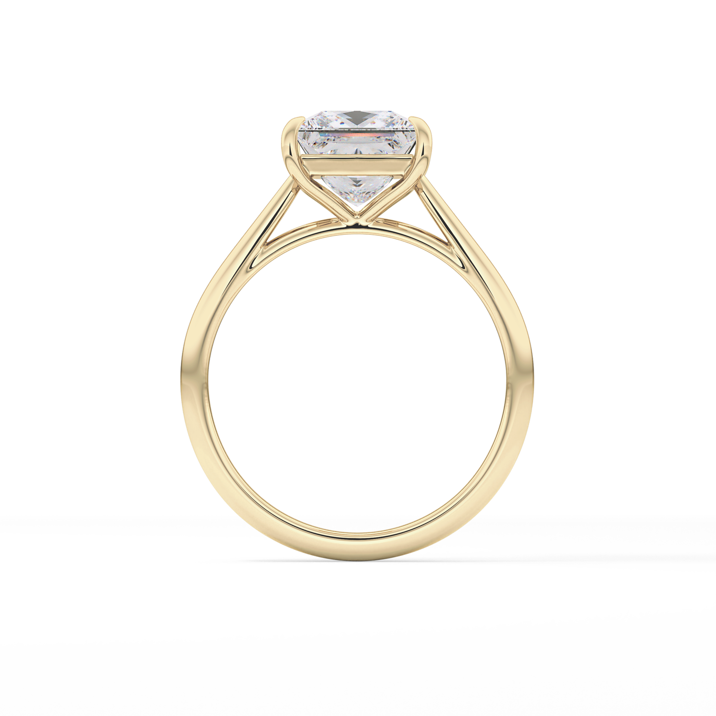 Princess Solitaire Lab Grown Diamond Engagement Ring