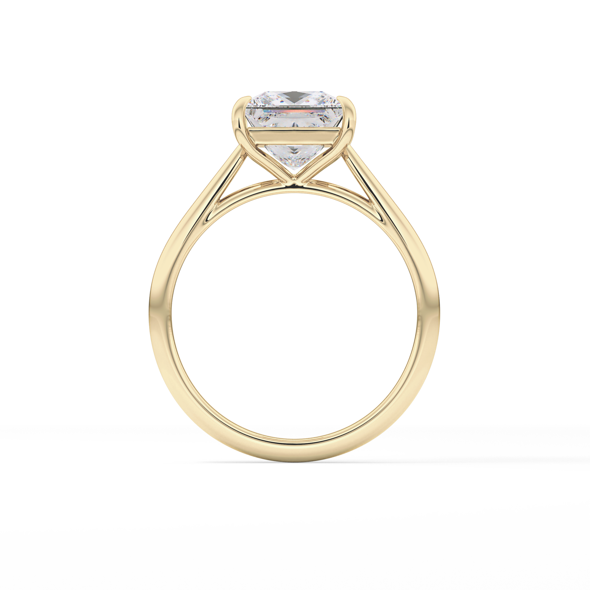 Princess Solitaire Lab Grown Diamond Engagement Ring