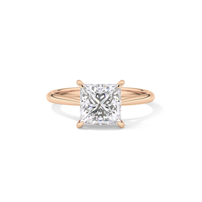 Princess Solitaire Lab Grown Diamond Engagement Ring