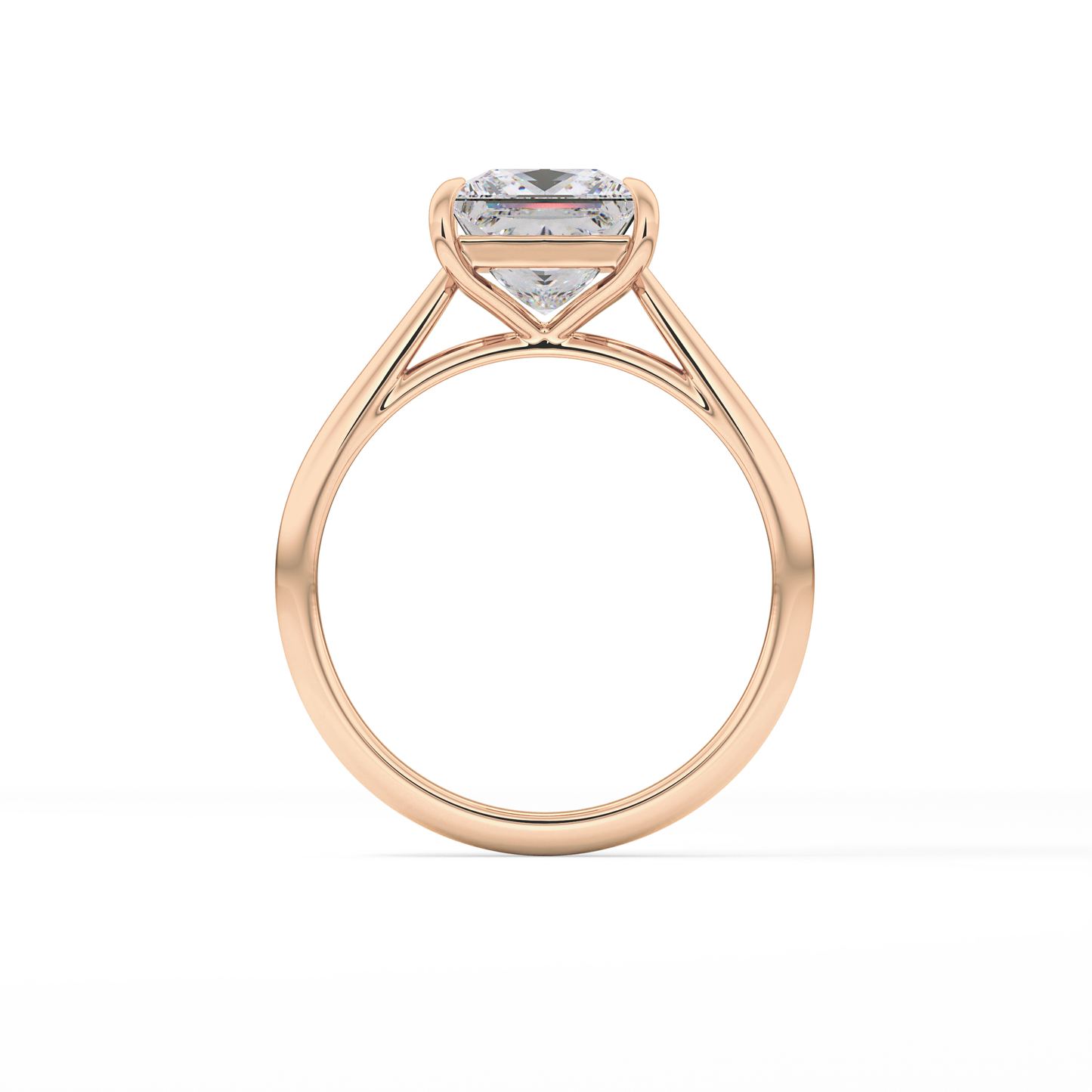Princess Solitaire Lab Grown Diamond Engagement Ring