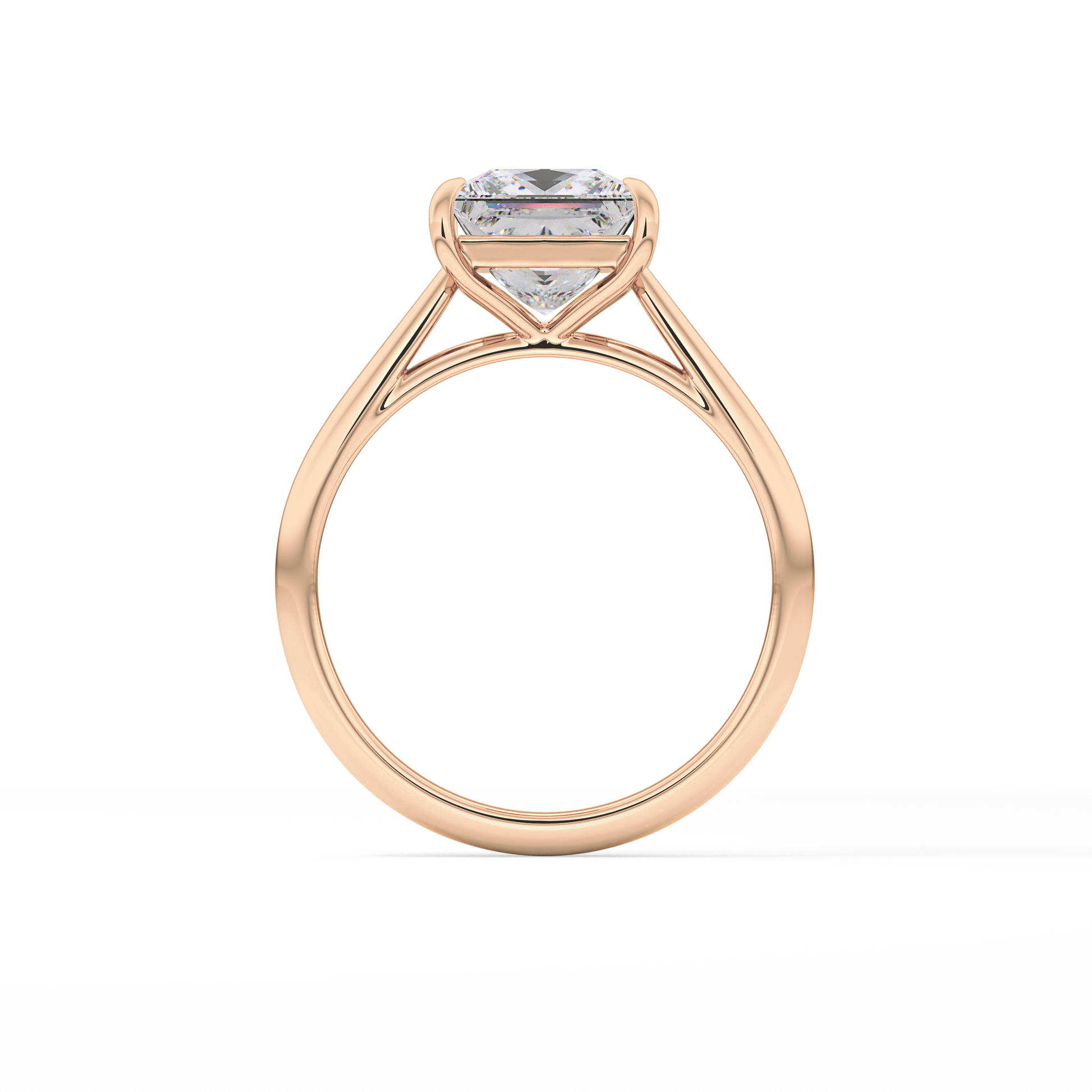 Princess Solitaire Lab Grown Diamond Engagement Ring