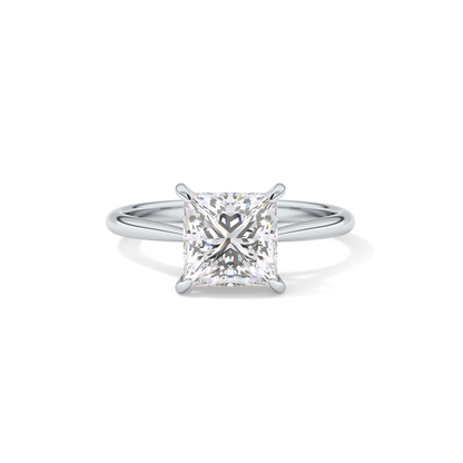 Princess Solitaire Lab Grown Diamond Engagement Ring