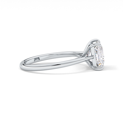 Princess Solitaire Lab Grown Diamond Engagement Ring