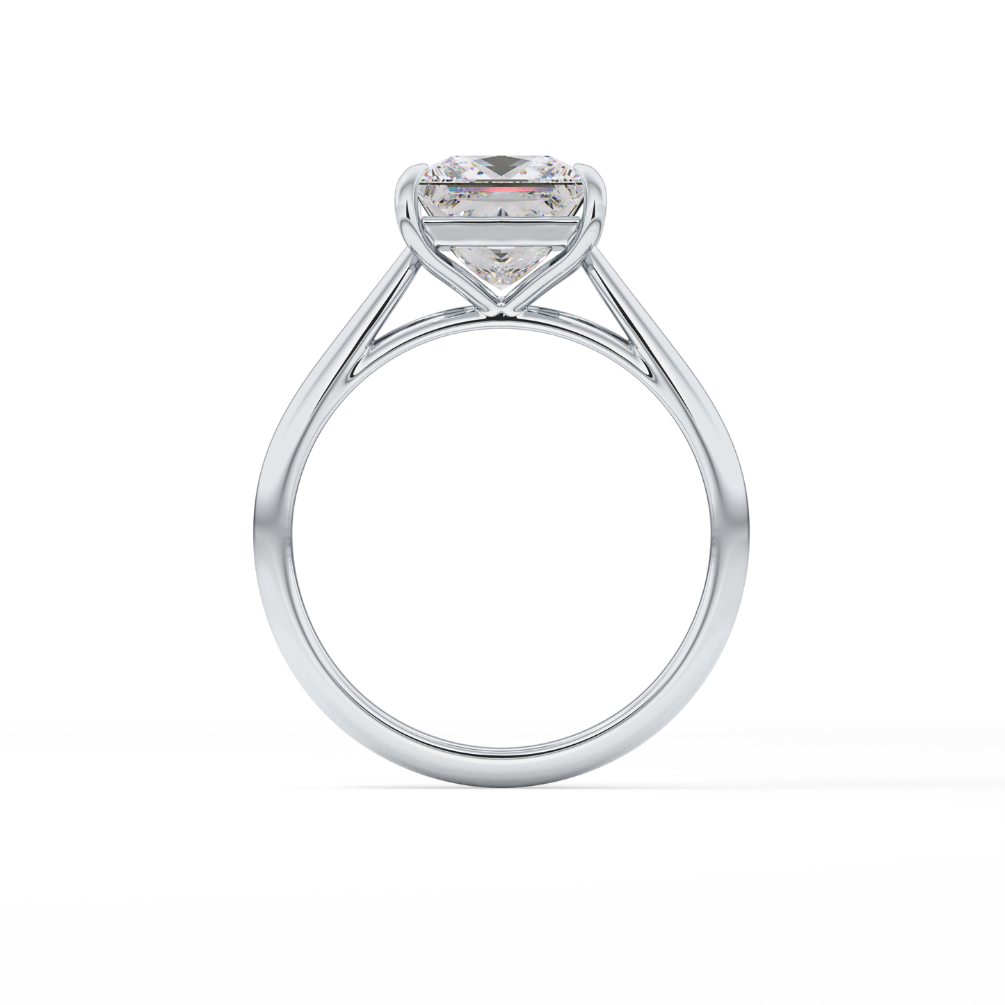 Princess Solitaire Lab Grown Diamond Engagement Ring