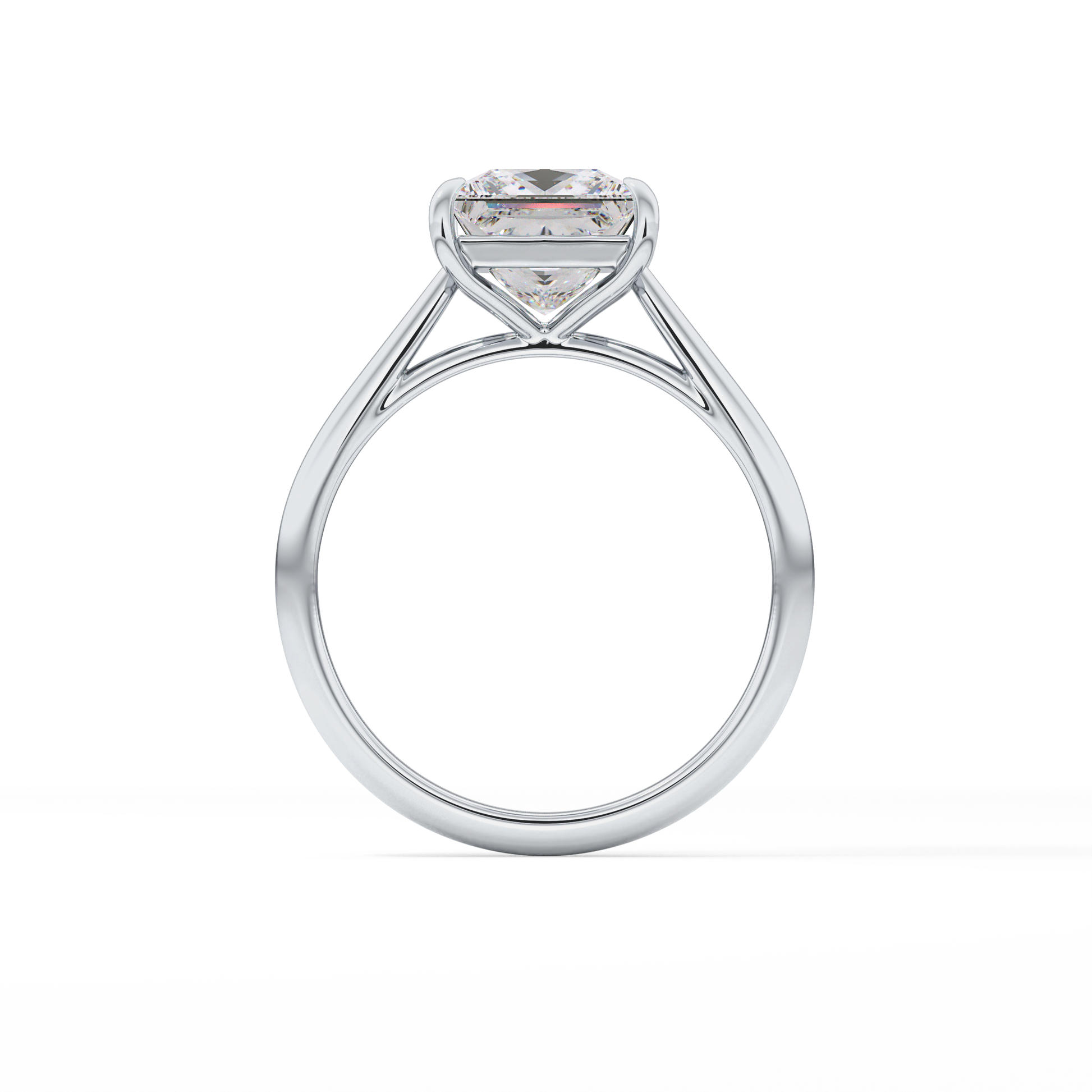 Princess Solitaire Lab Grown Diamond Engagement Ring
