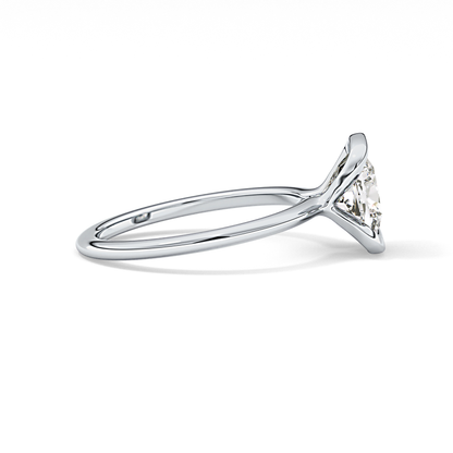 Cushion Bezel Lab Grown Diamond Engagement Ring