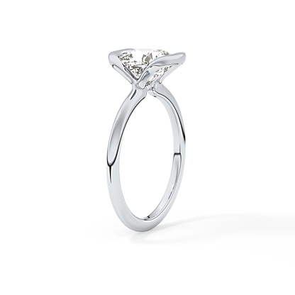 Cushion Bezel Lab Grown Diamond Engagement Ring