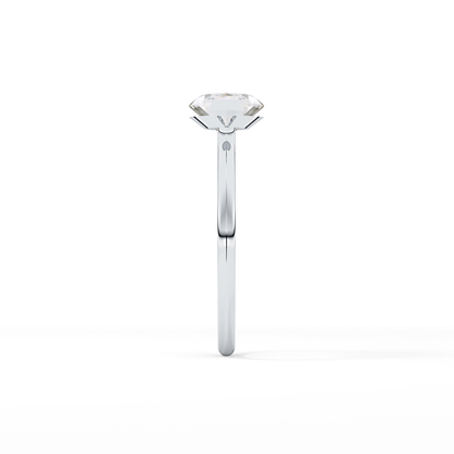 East West Marquise Solitaire Lab Grown Diamond Engagement Ring