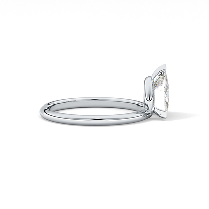 Trillion Solitaire Lab Grown Diamond Engagement Ring