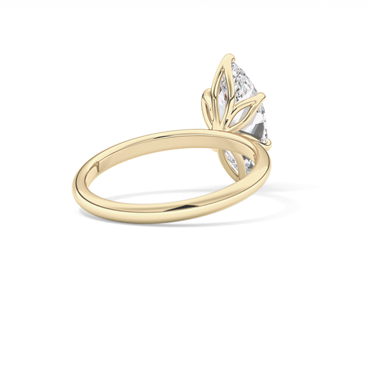 Marquise Solitaire Lab Grown Diamond Engagement Ring