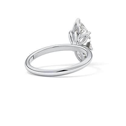 Marquise Solitaire Lab Grown Diamond Engagement Ring
