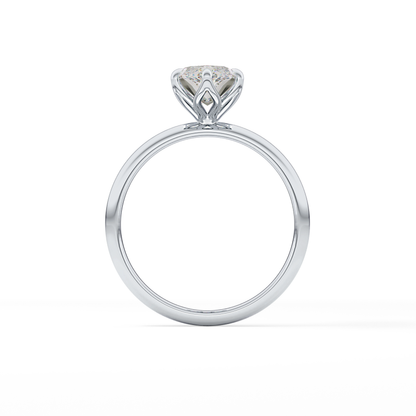 Marquise Solitaire Lab Grown Diamond Engagement Ring