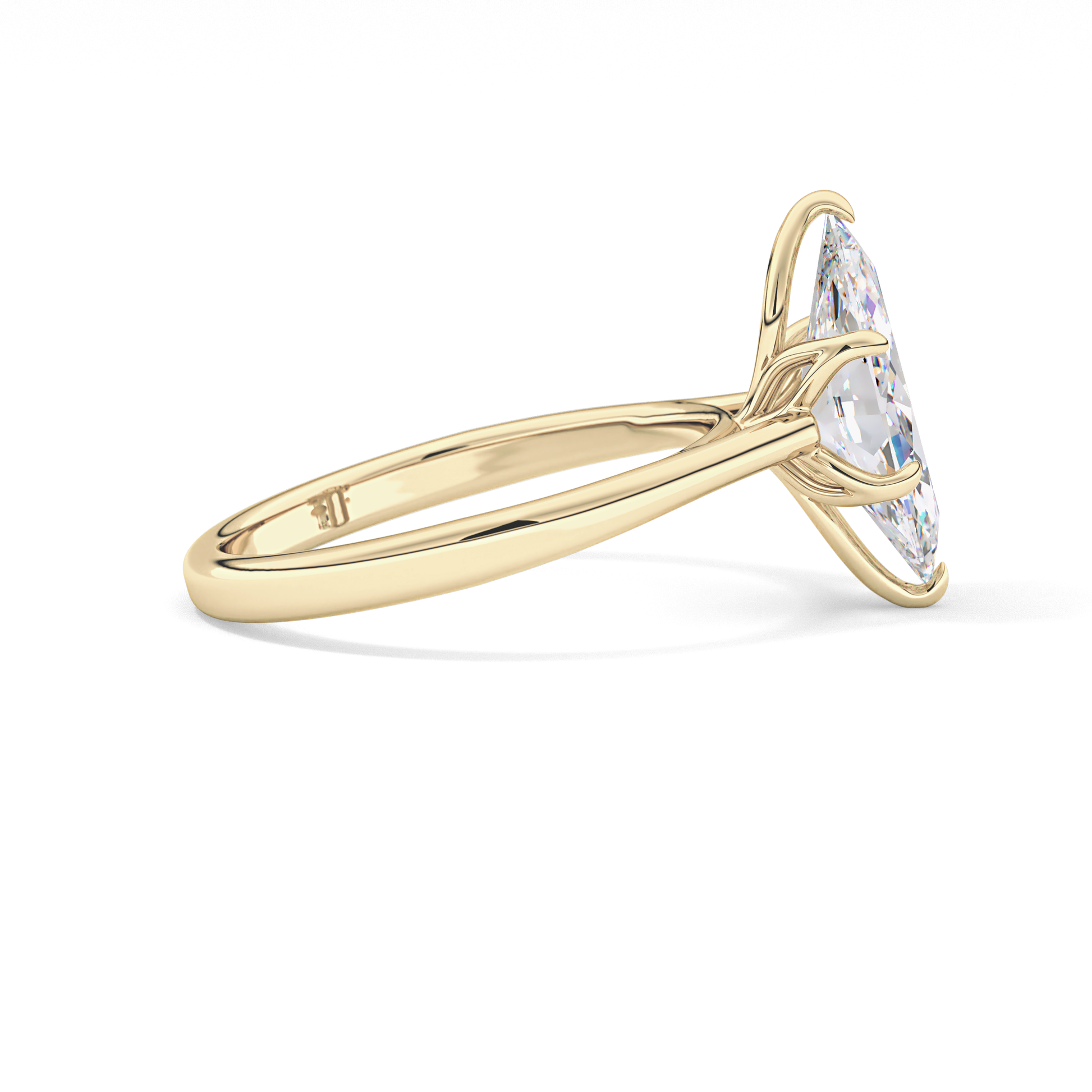 Marquise Solitaire Lab Grown Engagement Ring