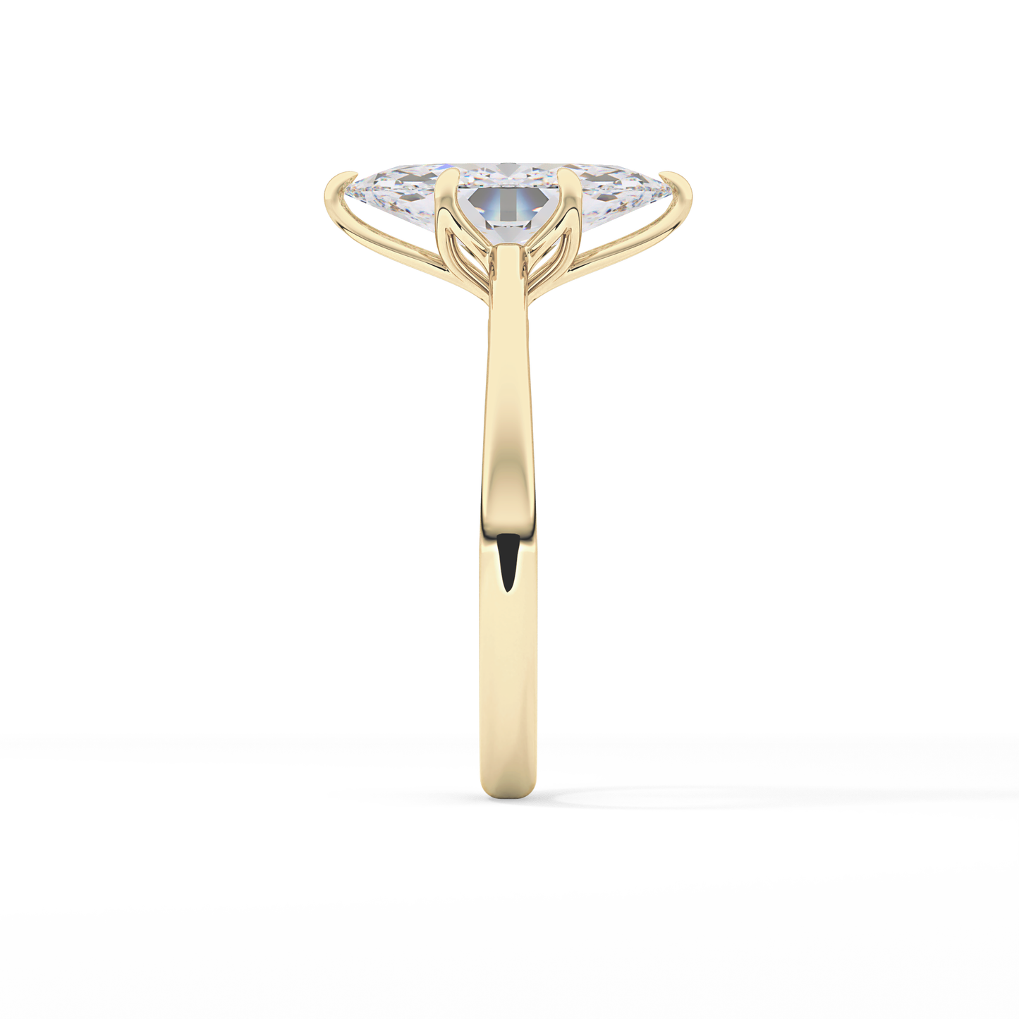 Marquise Solitaire Lab Grown Engagement Ring
