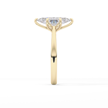 Marquise Solitaire Lab Grown Engagement Ring