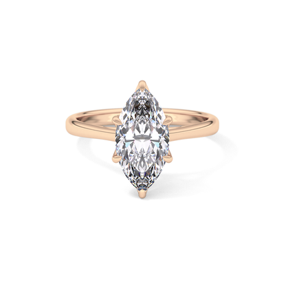 Marquise Solitaire Lab Grown Engagement Ring