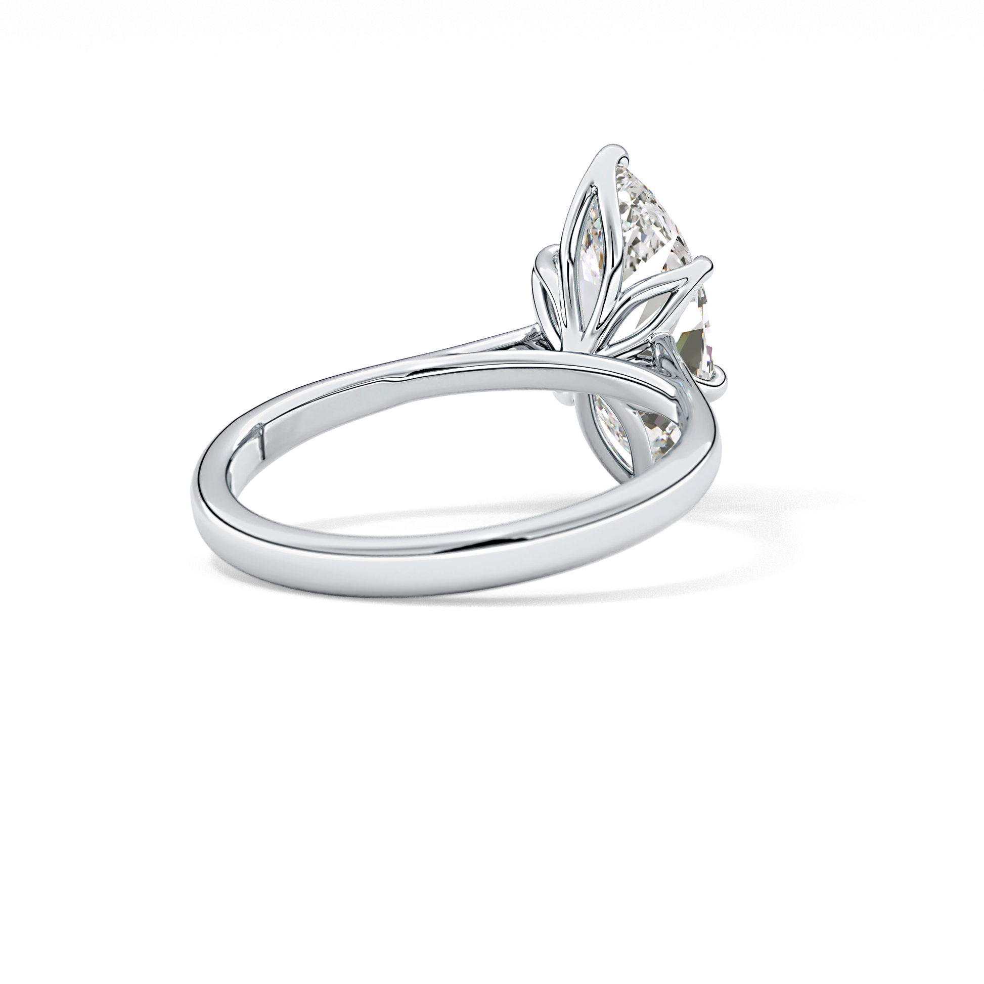 Marquise Solitaire Lab Grown Engagement Ring