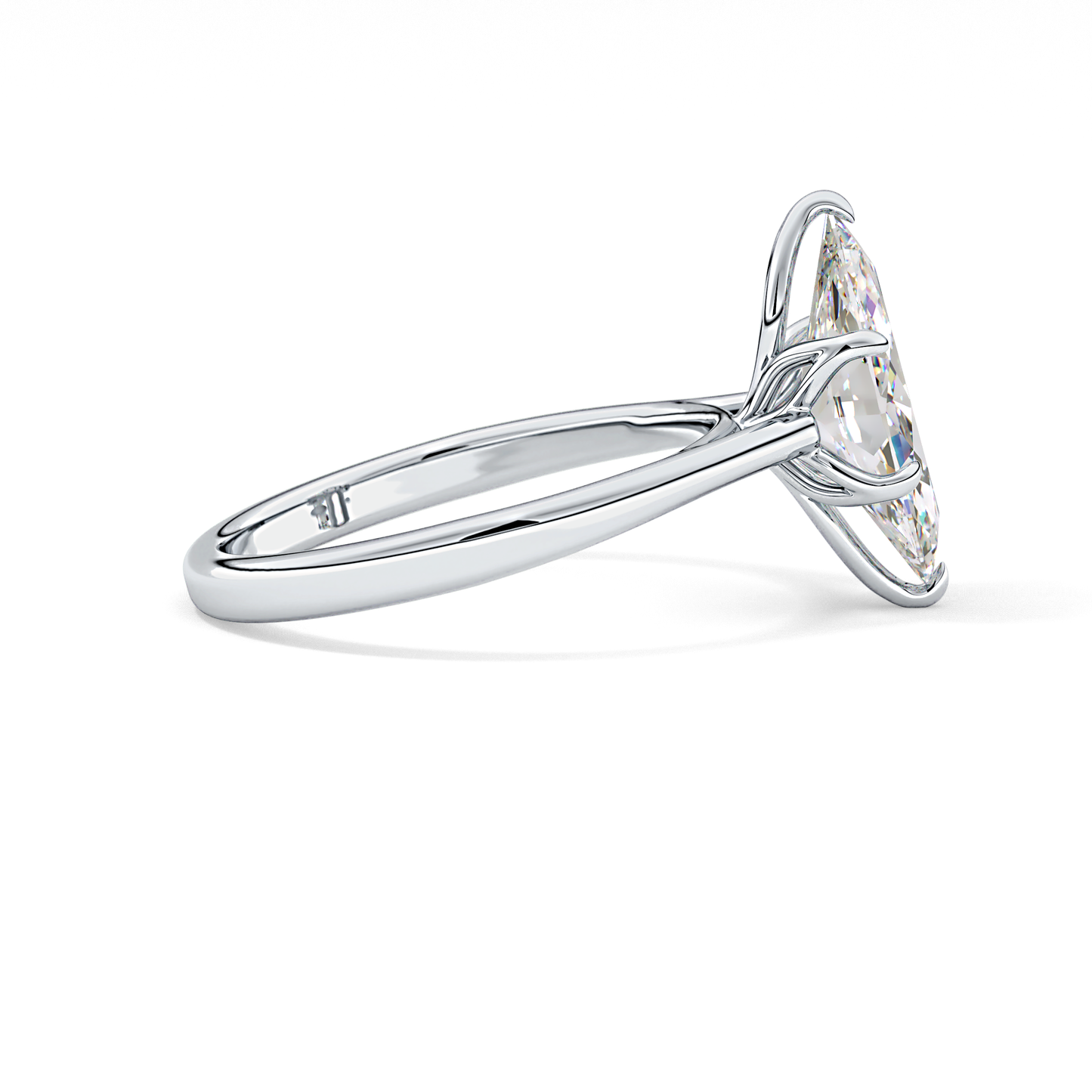 Marquise Solitaire Lab Grown Engagement Ring