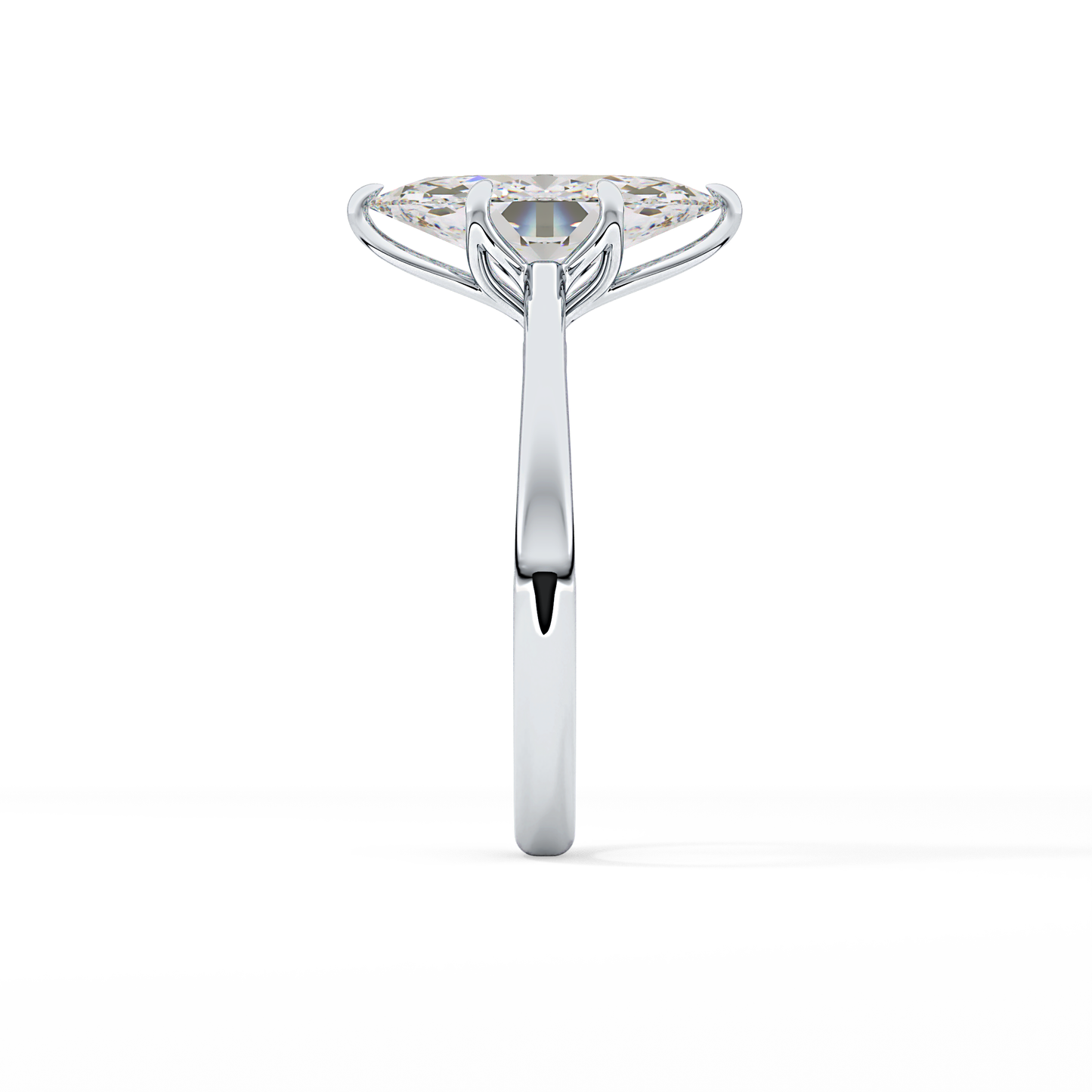 Marquise Solitaire Lab Grown Engagement Ring