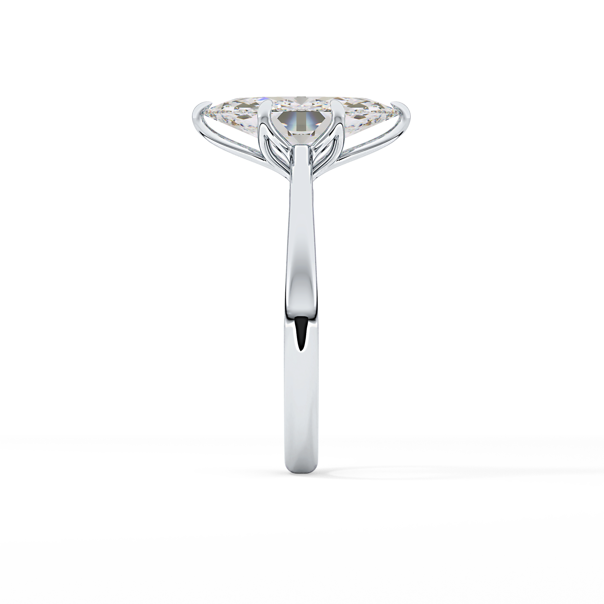 Marquise Solitaire Lab Grown Engagement Ring