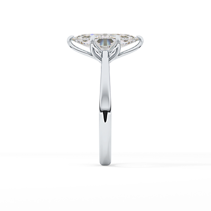 Marquise Solitaire Lab Grown Engagement Ring