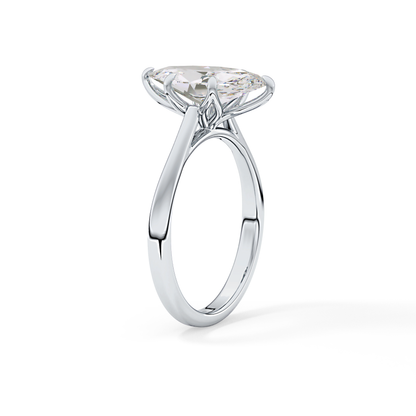 Marquise Solitaire Lab Grown Engagement Ring