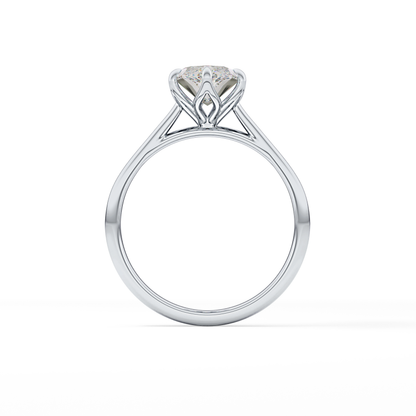 Marquise Solitaire Lab Grown Engagement Ring