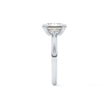 Radiant Solitaire Lab Grown Diamond Engagement Ring