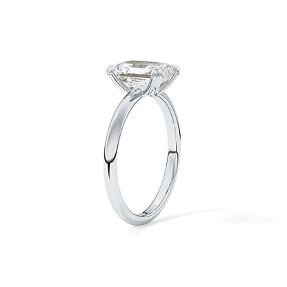 Radiant Solitaire Lab Grown Diamond Engagement Ring