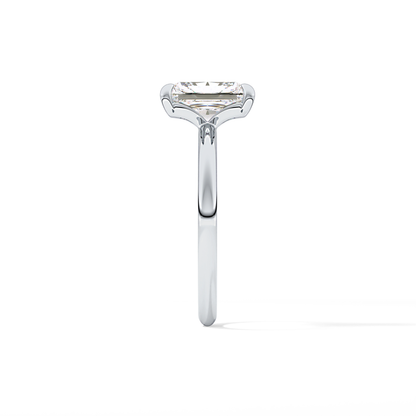 Radiant Solitaire Lab Grown Engagement Ring