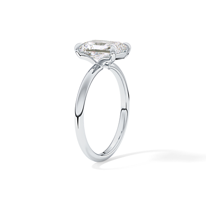 Radiant Solitaire Lab Grown Engagement Ring