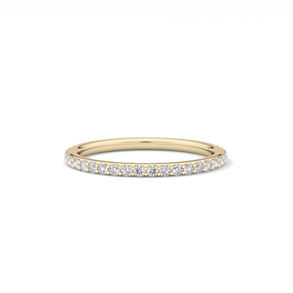 0.5 TCW Round Lab Grown Diamond Wedding Band