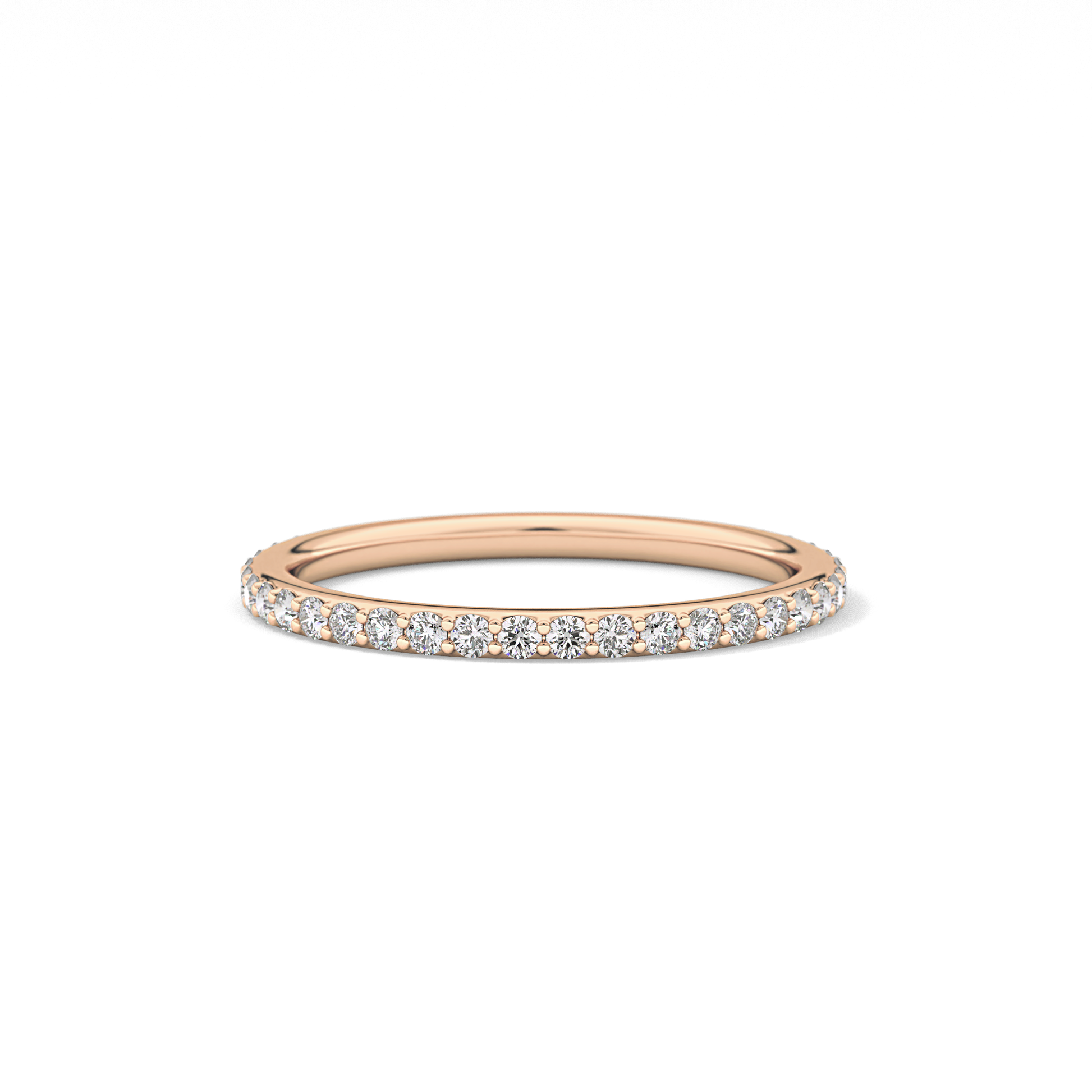 0.5 TCW Round Lab Grown Diamond Wedding Band