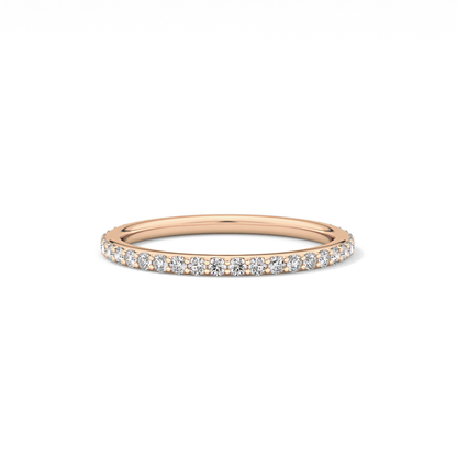 0.5 TCW Round Lab Grown Diamond Wedding Band