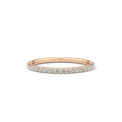 0.5 TCW Round Lab Grown Diamond Wedding Band